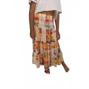 NEW KHUSH girls belle skirt in acuarela mixed